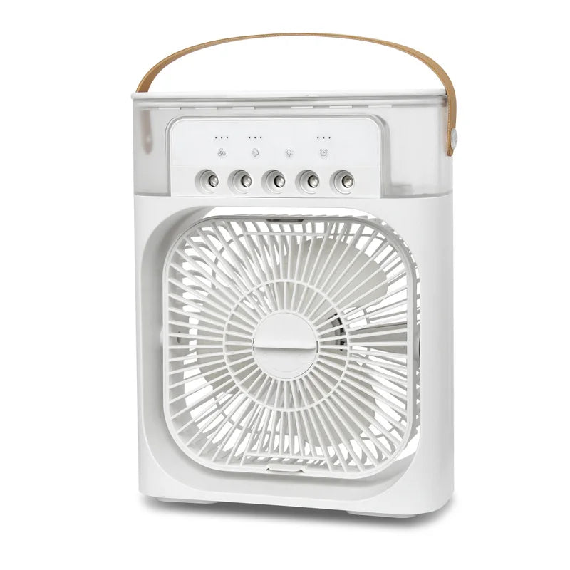 Silent Electric Fan Mini Air Conditioner Large Air Conditioner Fan Humidifier Potable Ac Indoors Aircondition Cooling Home Room