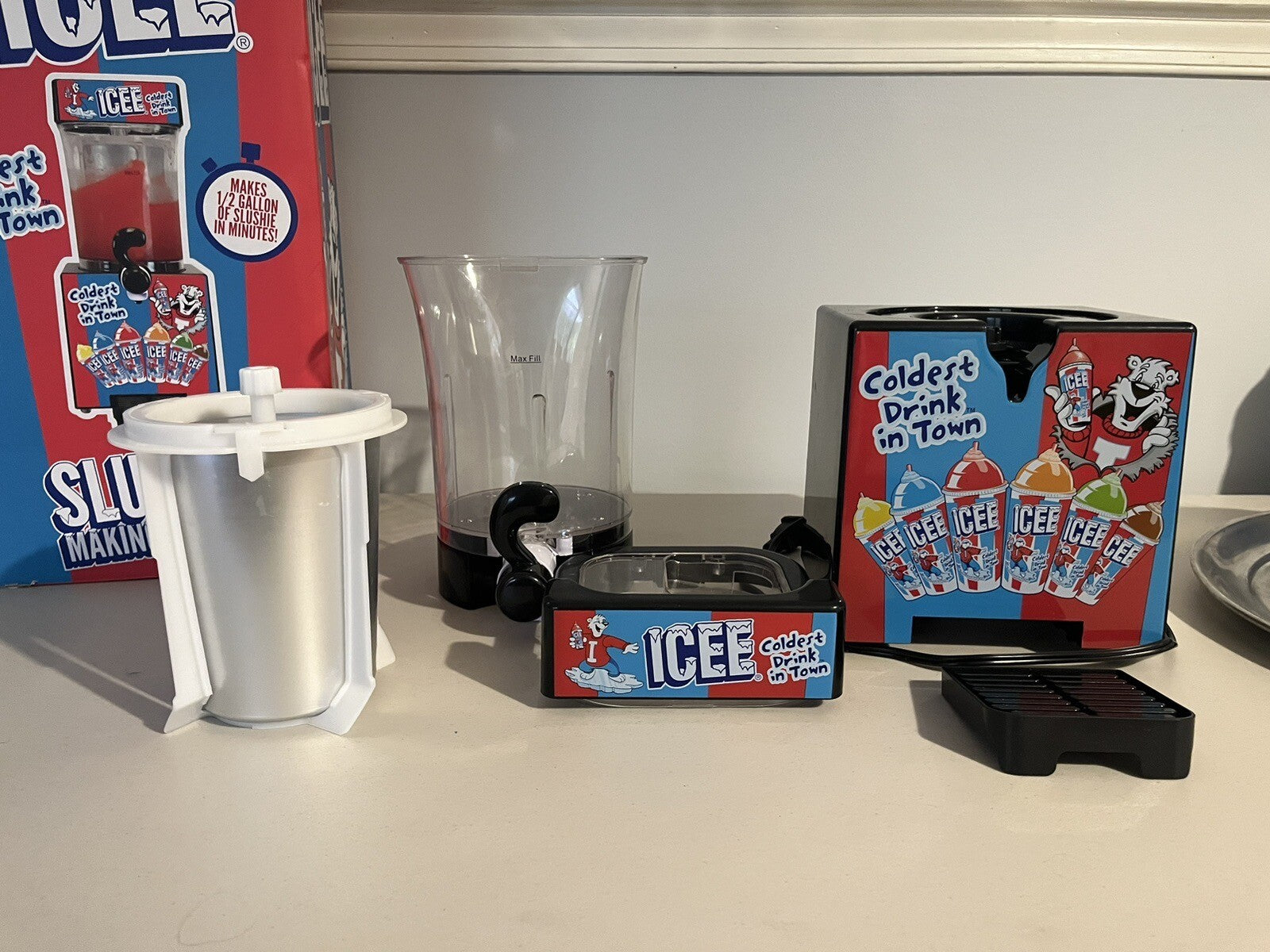 Iscream ICEE Brand Counter-Top Sized ICEE at Home Slushie Maker